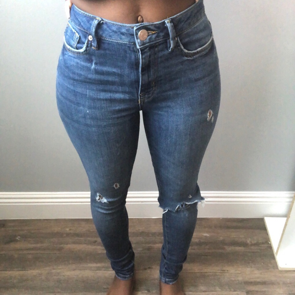 Ripped Denim Jeans